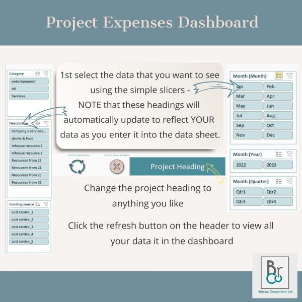 PMO Spreadsheet Template Bundle - Image 9