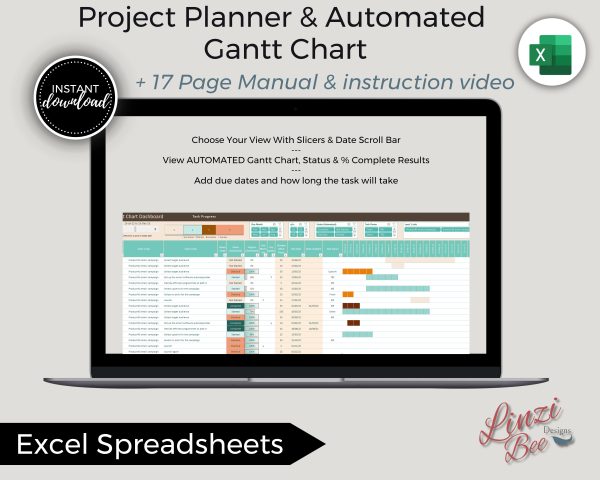 Project Planning Dashboard Excel - Image 4