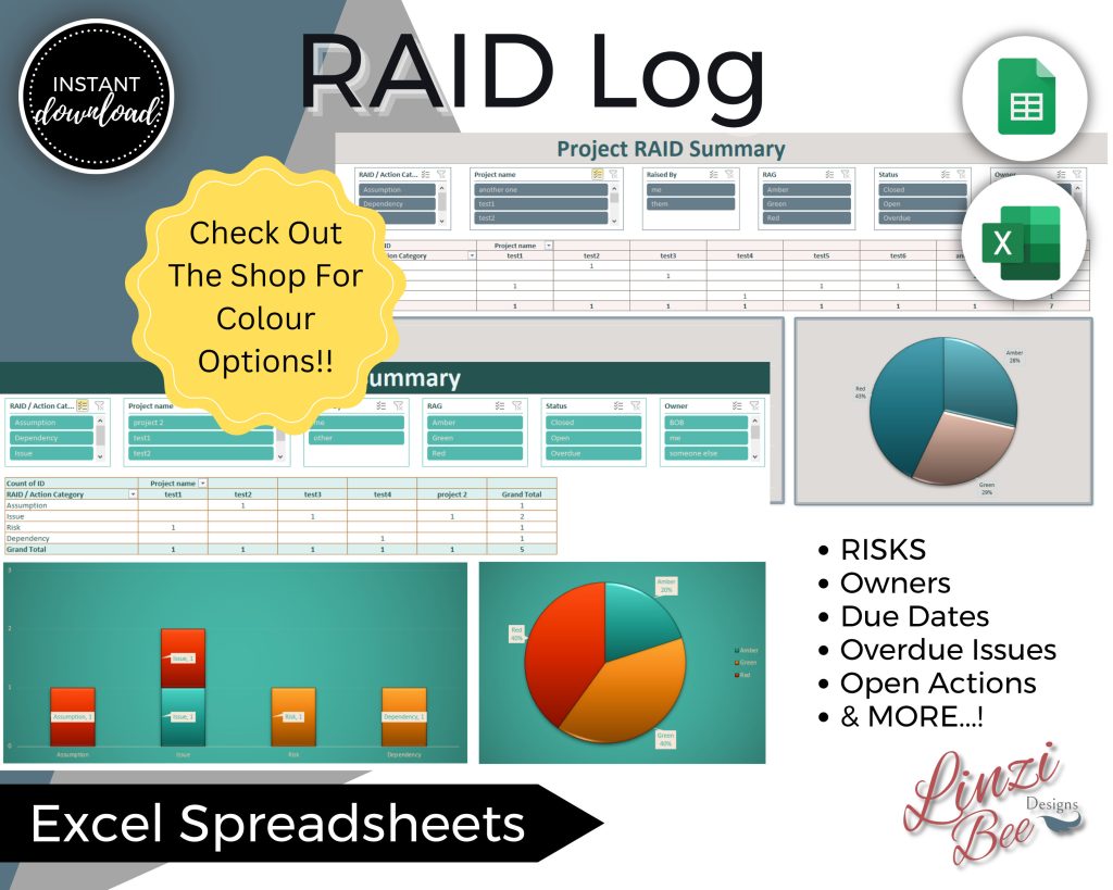 Raid Log For Project Management